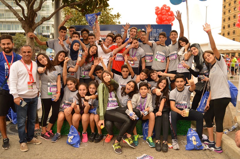 BLOM BANK Photobooth at the BLOM BANK Beirut Marathon